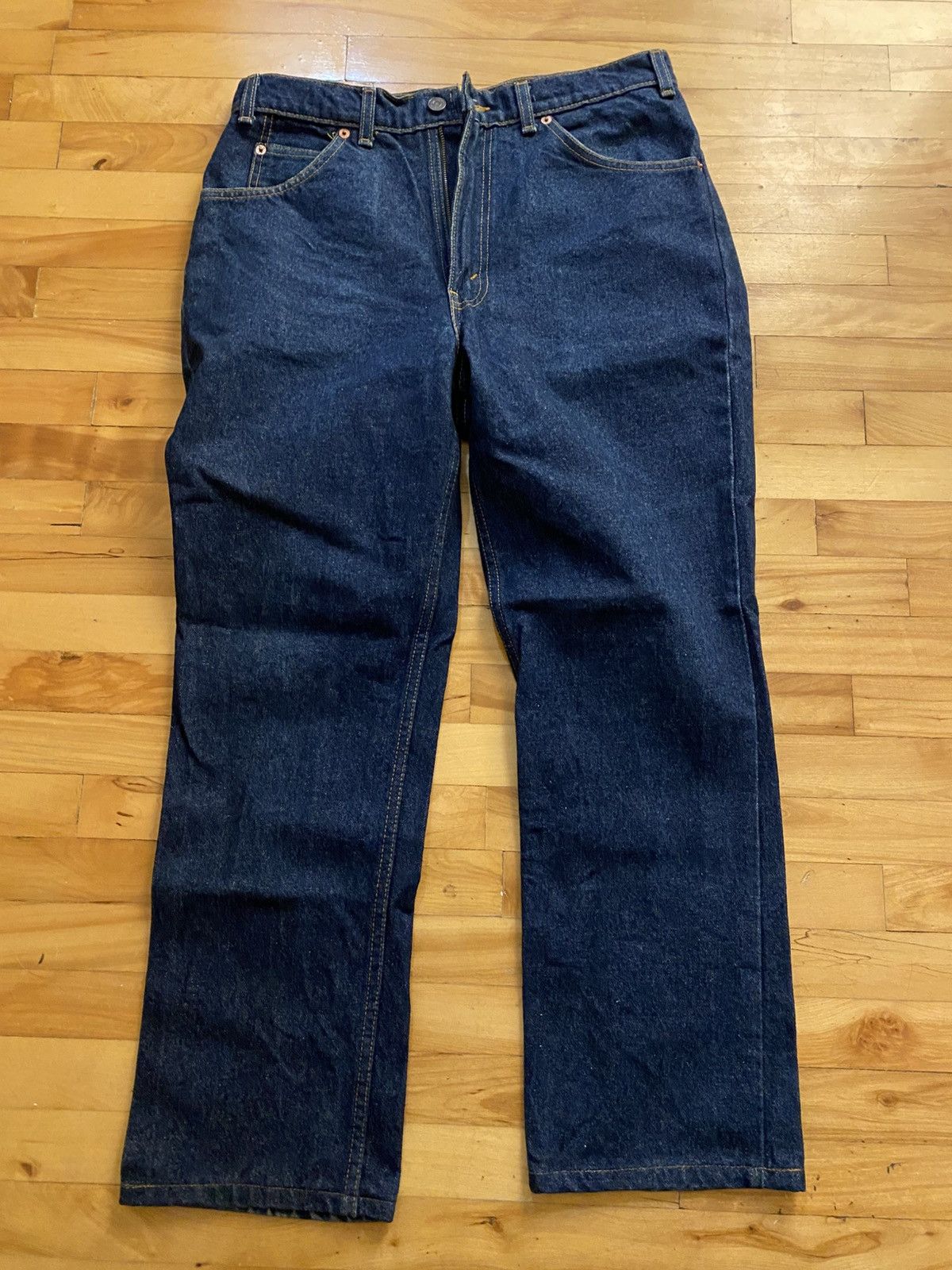 Levi's Vintage Clothing Vintage orange tab levis Size US 33 - 1 Thumbnail