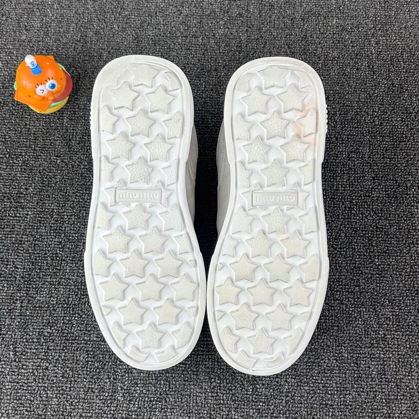 Miu Miu MIU MIU distressed white sneaker women's EU 36 Size US 5.5 / IT 35.5 - 6 Thumbnail