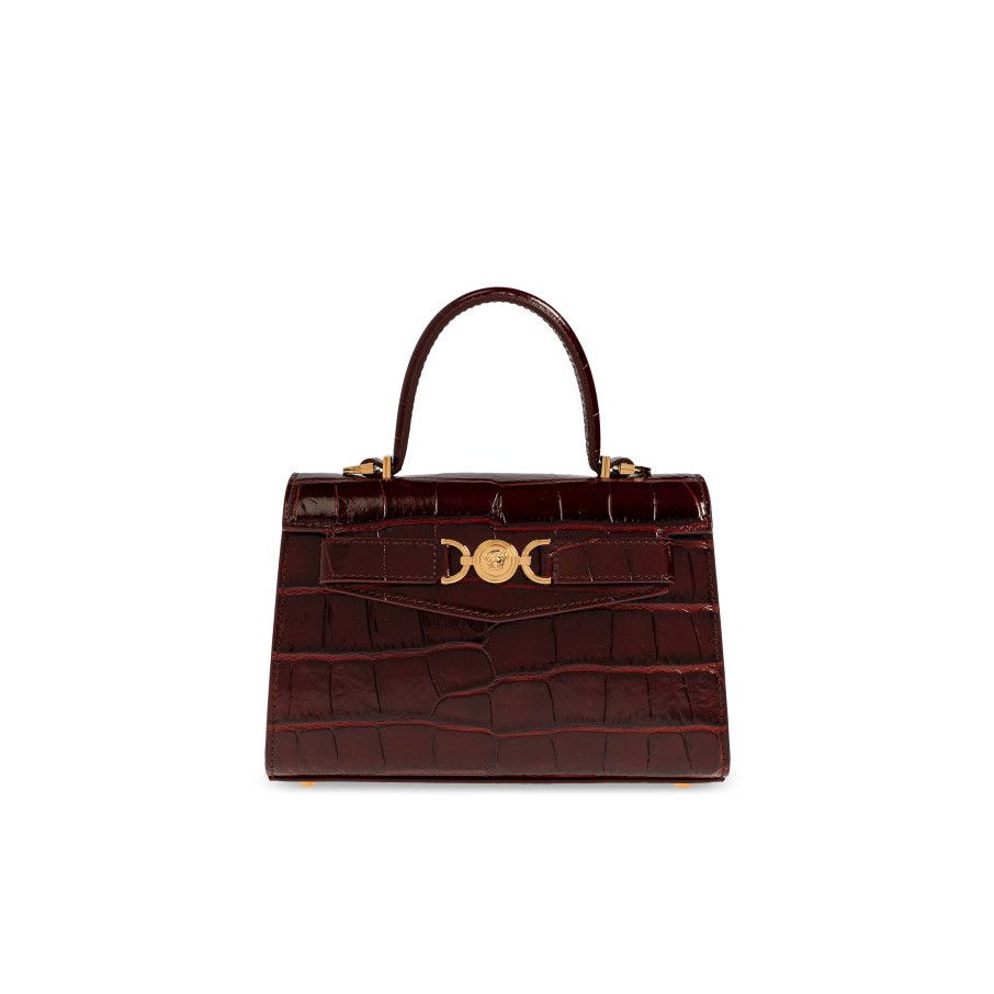 Versace VERSACE Medusa 95 Small Burgundy Shoulder Bag New & Authenti Size ONE SIZE - 1 Thumbnail