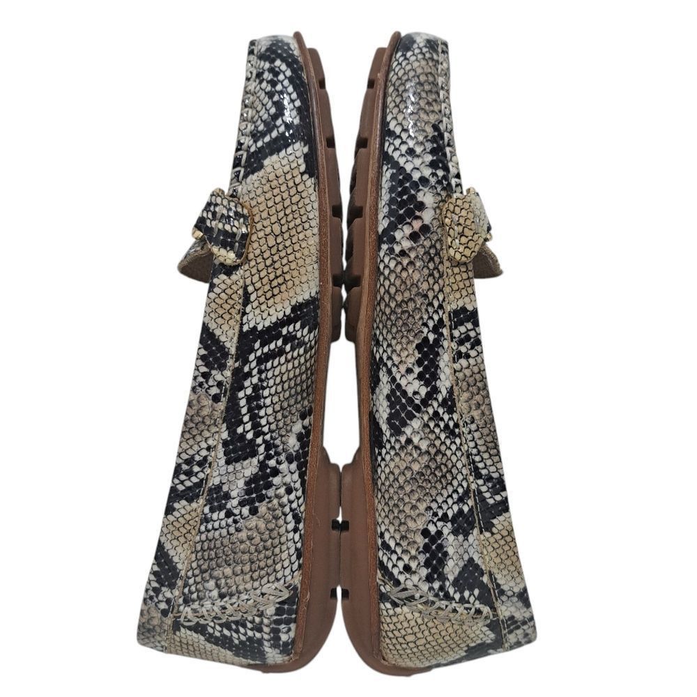 Geox Geox Respira Phython Print Drive Moccasin Loafer Faux Leathe Size US 7 / IT 37 - 9 Thumbnail
