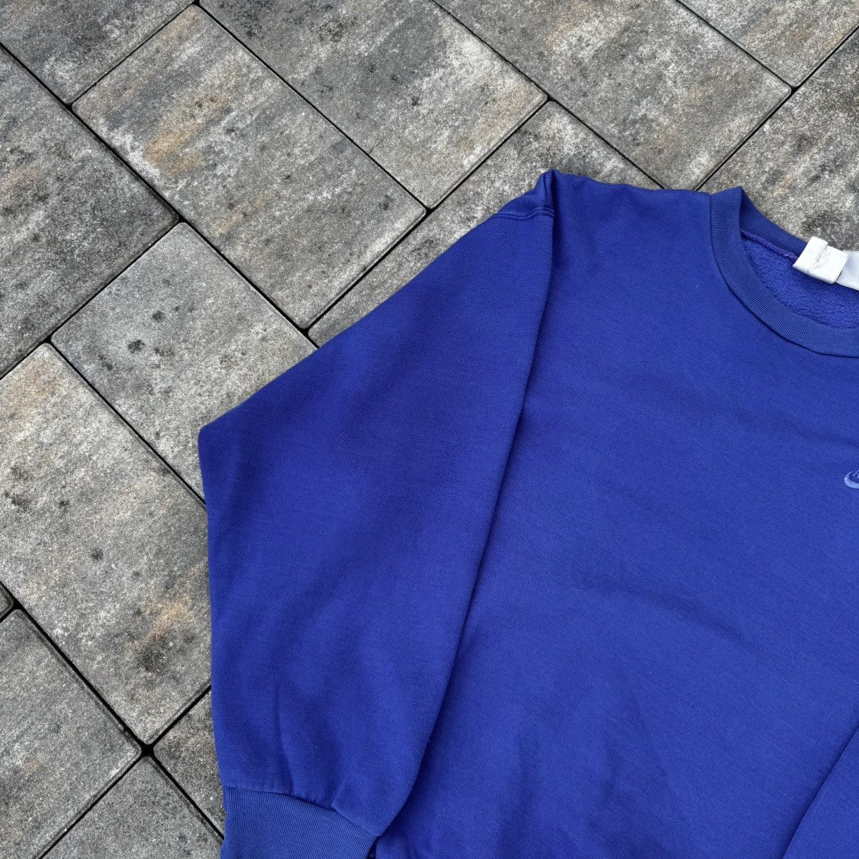 Nike Vintage 90s Nike Basic Logo Sweatshirt Crewneck S Size Boxy Size US S / EU 44-46 / 1 - 3 Thumbnail