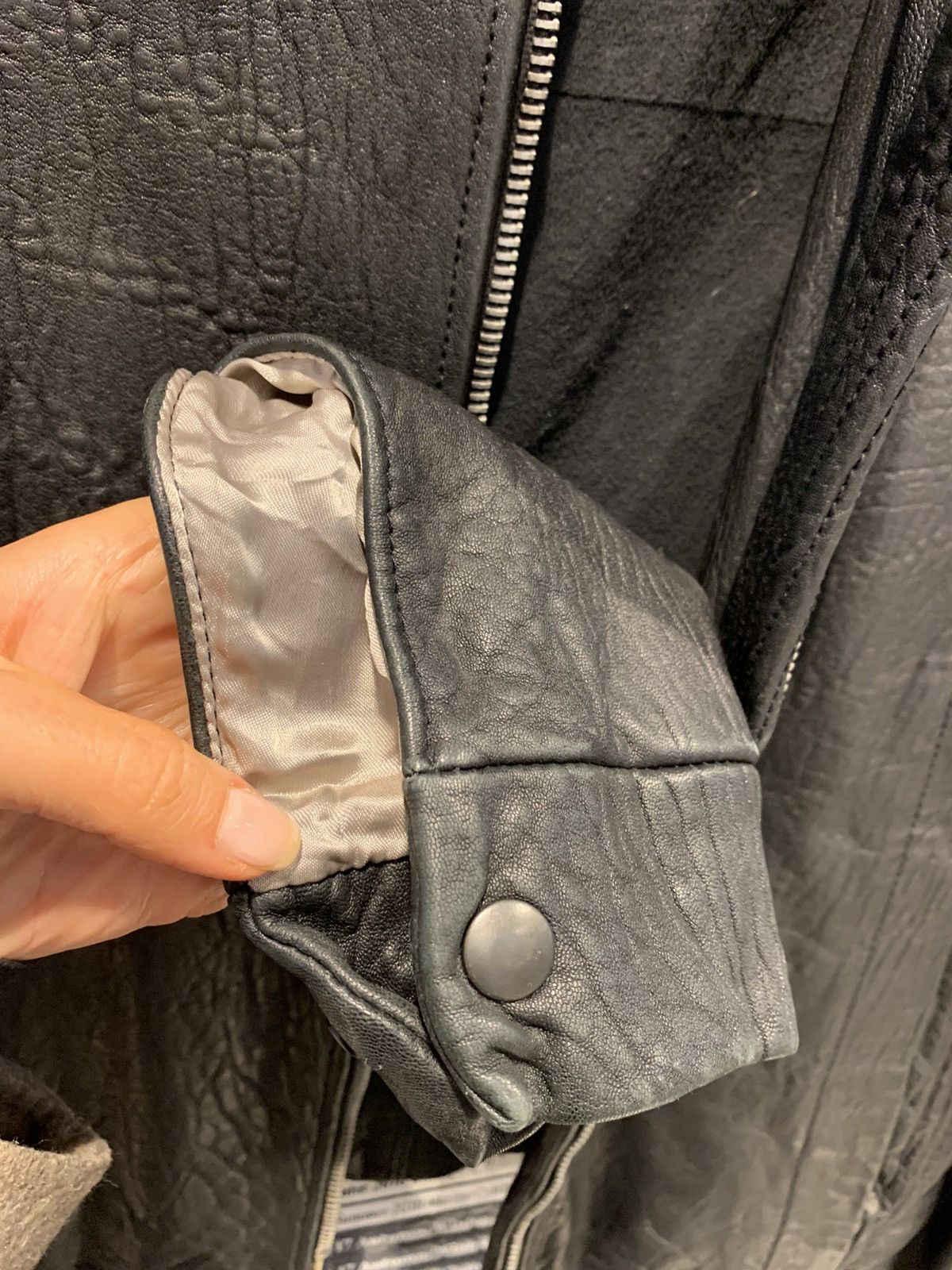 Rick Owens Rick Owens Black Leather Jacket Size US S / EU 44-46 / 1 - 11 Thumbnail