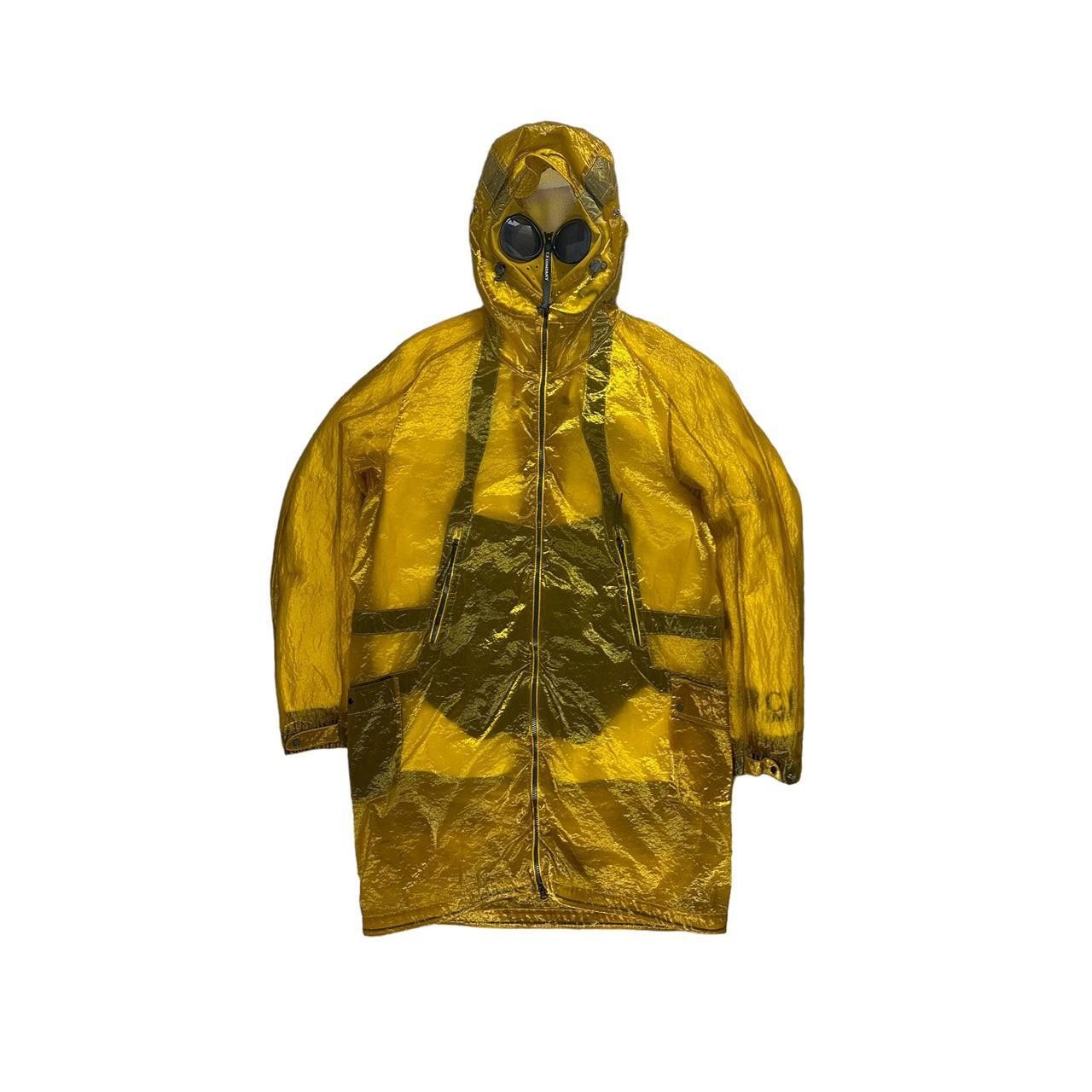 image of C P Company Cp Company Kan D Explorer Zip Up Goggle Jacket in Yellow, Men's (Size XL)