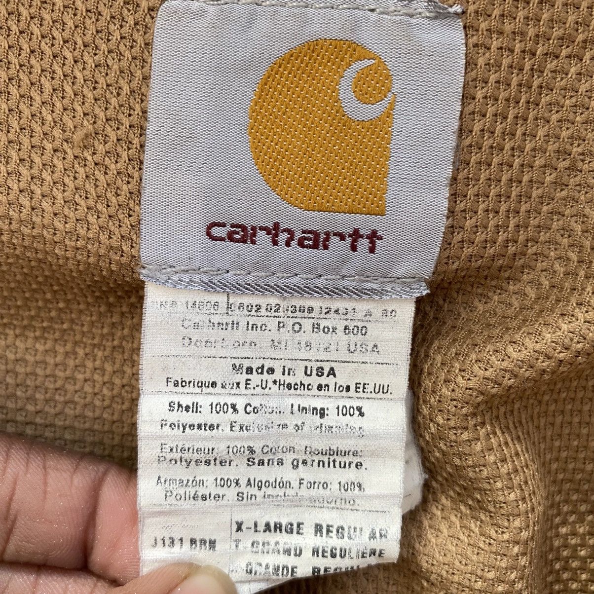 Carhartt Vintage Carhartt Brown Active Jacket Size US XL / EU 56 / 4 - 8 Thumbnail
