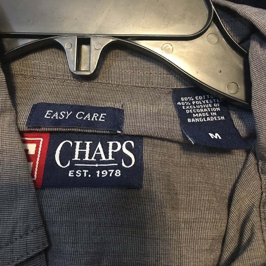 Chaps Men’s Chaps Button Down Shirt Size US M / EU 48-50 / 2 - 4 Thumbnail