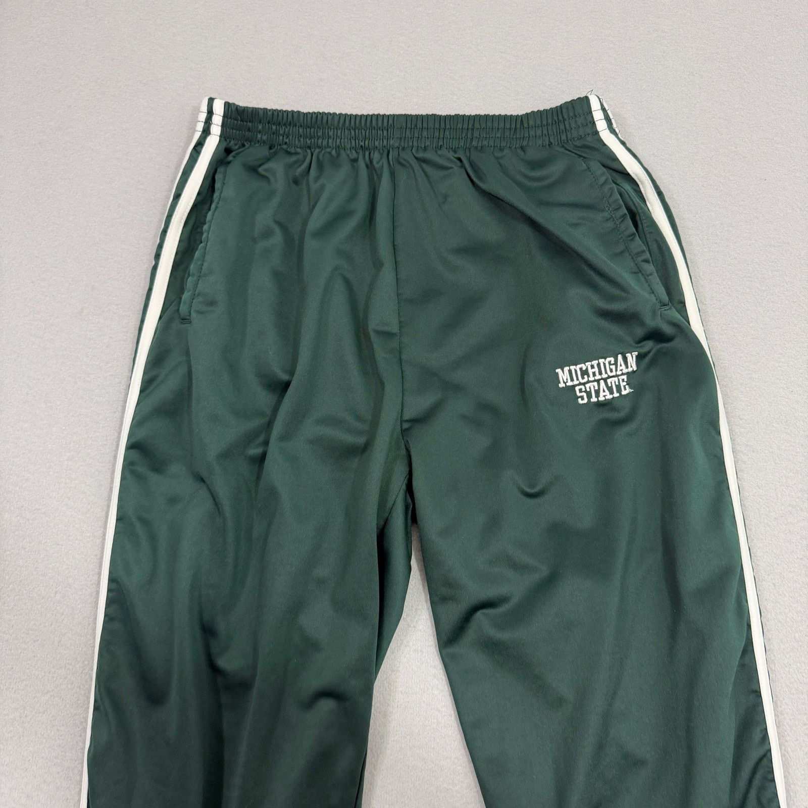Vintage Vintage Michigan State Spartans Tear Away Warm Up Pants Size US 34 / EU 50 - 2 Thumbnail