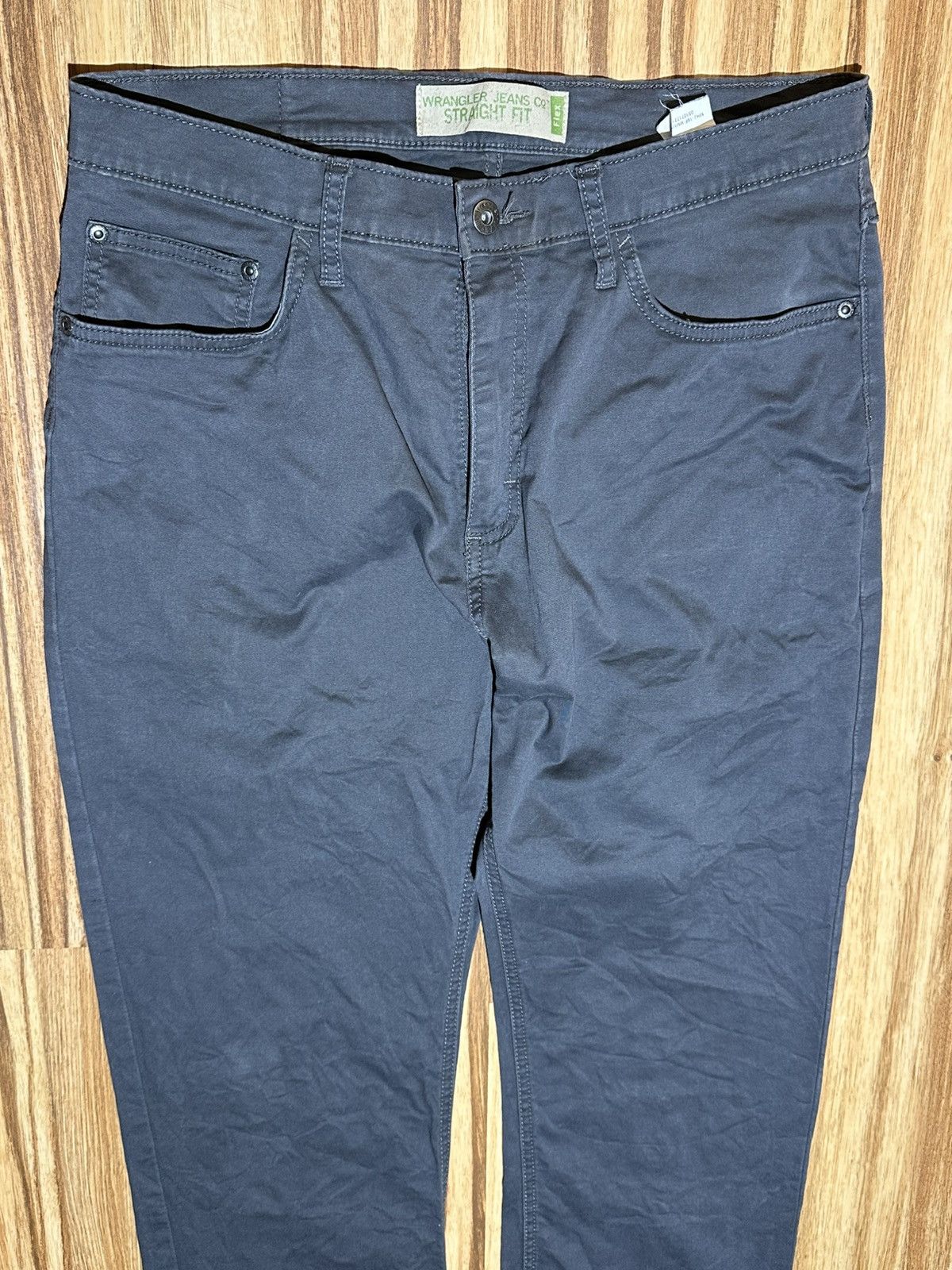 Wrangler Wrangler Straight Fit dark gray jeans Size US 32 / EU 48 - 4 Thumbnail