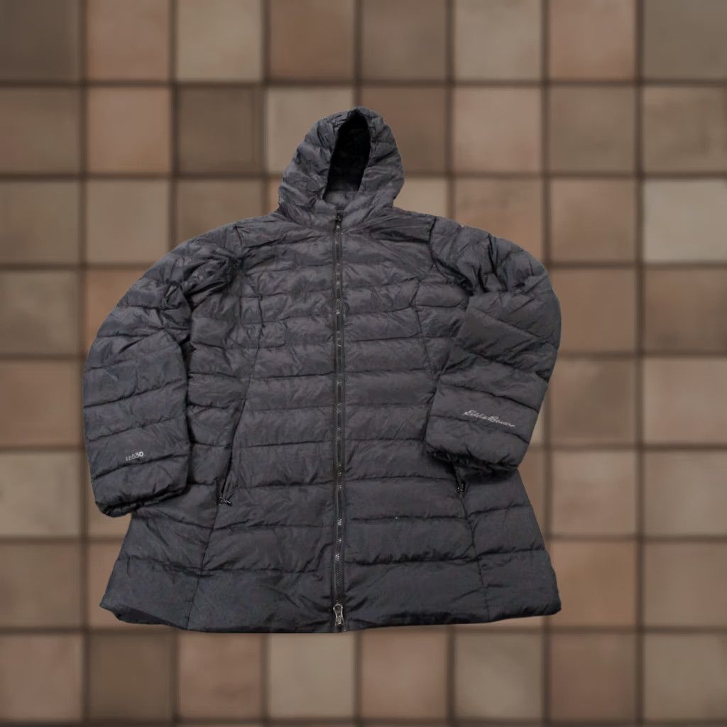 Eddie Bauer Eddie Bauer Jacket Womens S Black Nylon Down Puffer Coat Outdoor Quilted EB650 Size S / US 4 / IT 40 - 1 Thumbnail