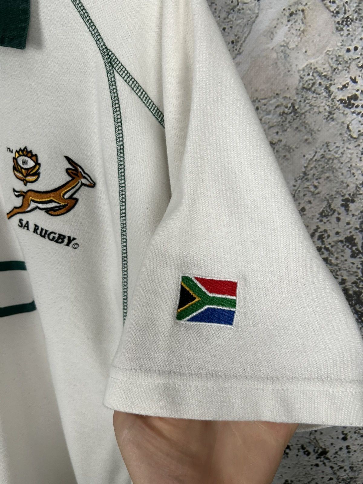 Canterbury of New Zealand Vintage Canterbury of New Zealand South Africa Rugby Jersey Size US XL / EU 56 / 4 - 5 Thumbnail
