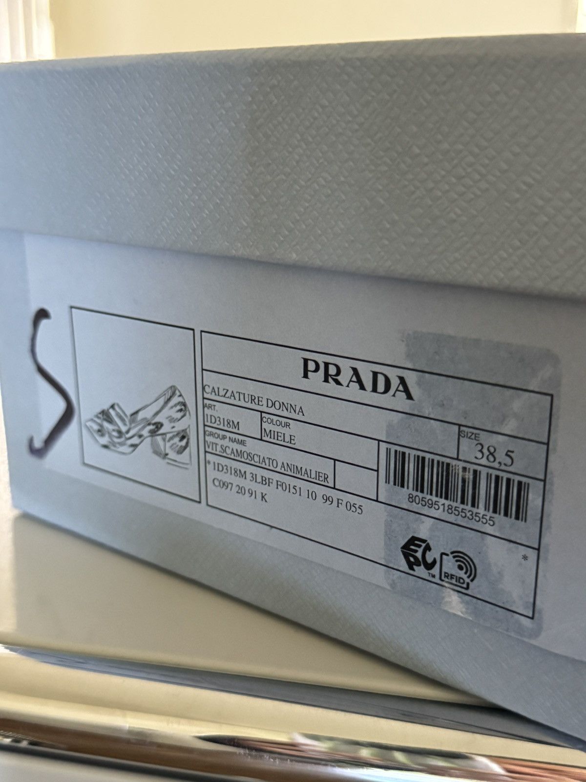 Prada Prada Calzature Donna Heels Size US 8.5 / IT 38.5 - 4 Thumbnail