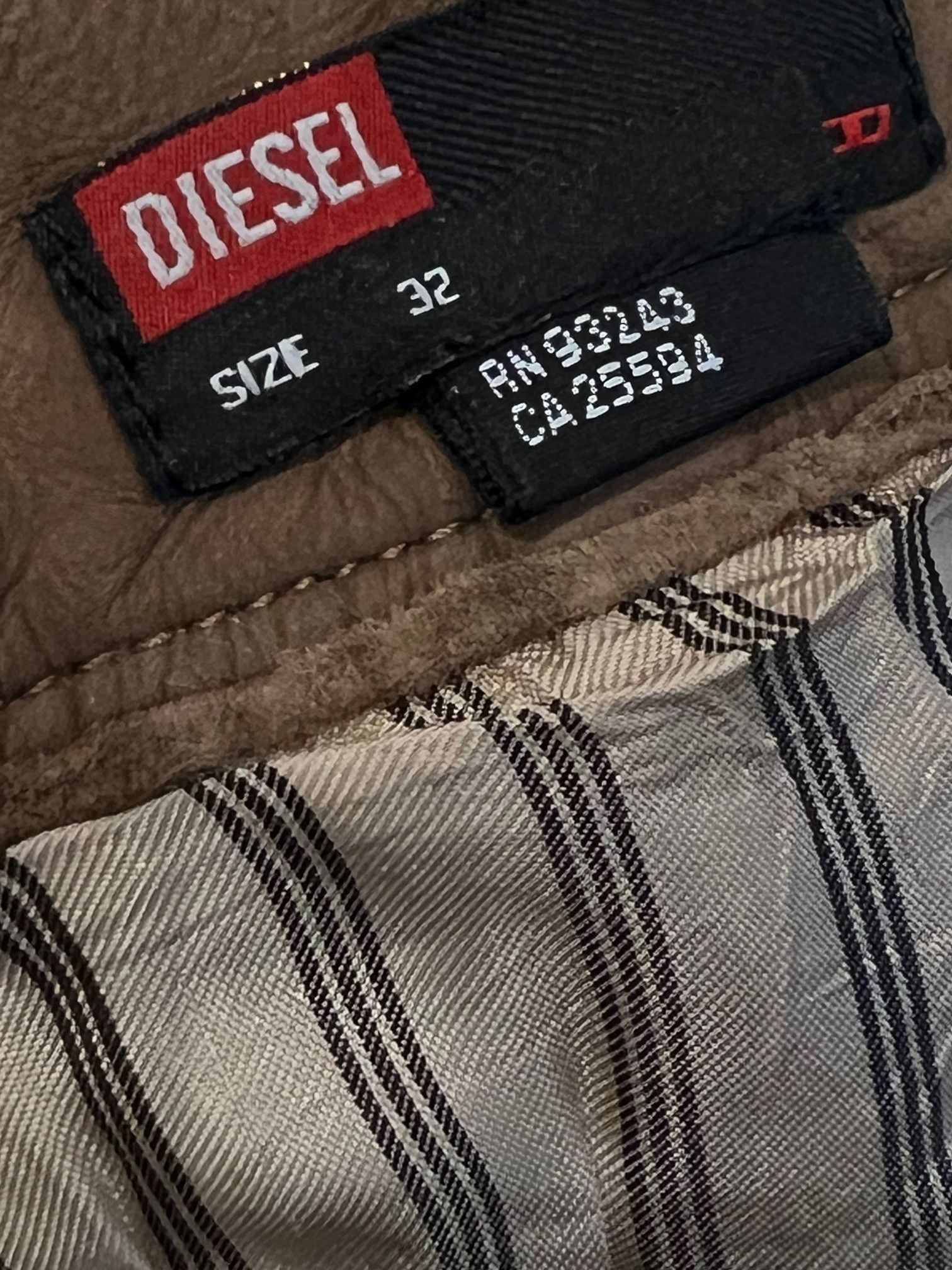 Diesel Diesel “Industry Division” Distressed Brown Leather Pants Size US 32 / EU 48 - 9 Thumbnail