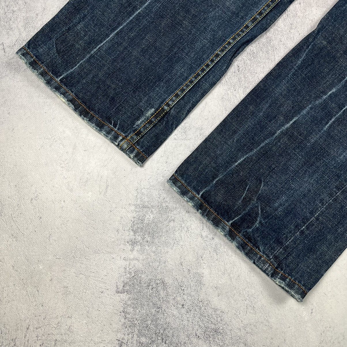 Emporio Armani Vintage Armani Exchange rare big logo jeans 90’s Size US 34 / EU 50 - 16 Thumbnail