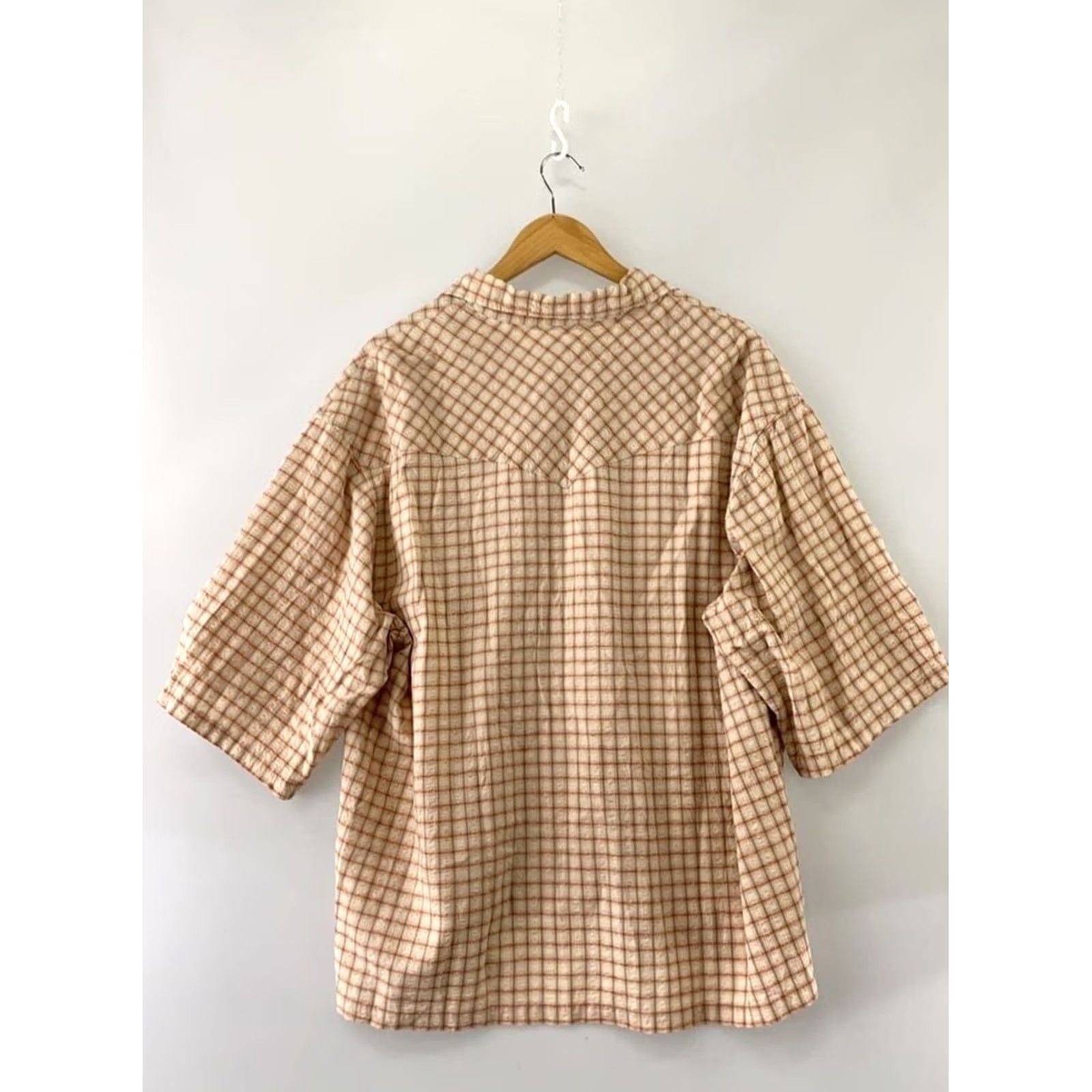 Kapital KAPITAL Men's Western Shirt Orange Short Sleeve Cotton Linen Size L Button-Up Casual Size US L / EU 52-54 / 3 - 2 Thumbnail