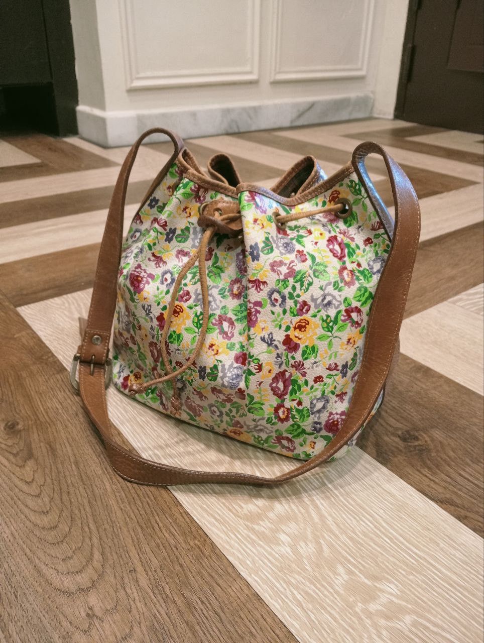 Kenzo VINTAGE KENZO PARIS FLORAL CROSSBODY BAG Size ONE SIZE - 2 Thumbnail