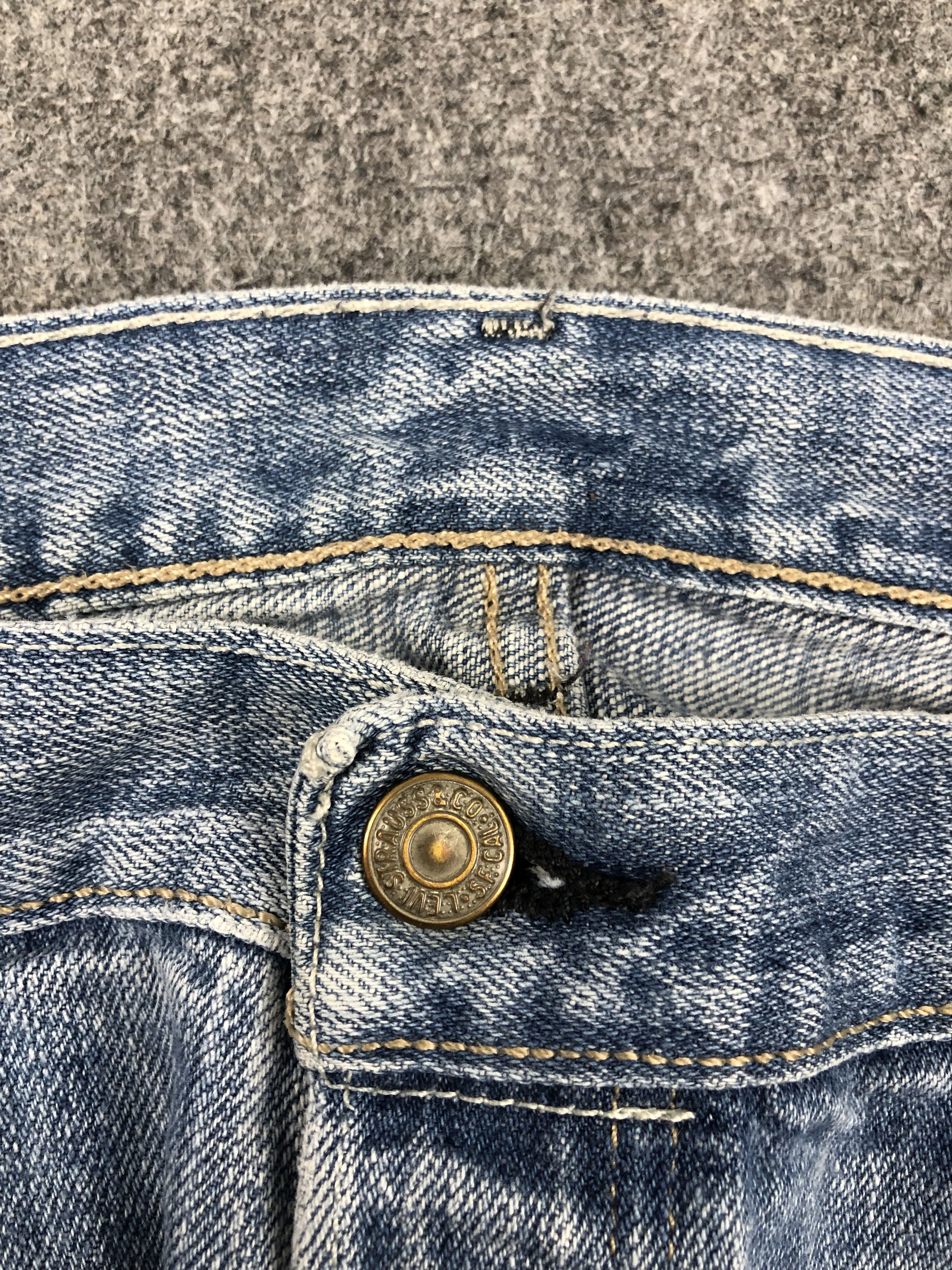 Levi's Vintage Levis 501 Faded Blue Jeans DPP0225 Size US 38 / EU 54 - 7 Thumbnail