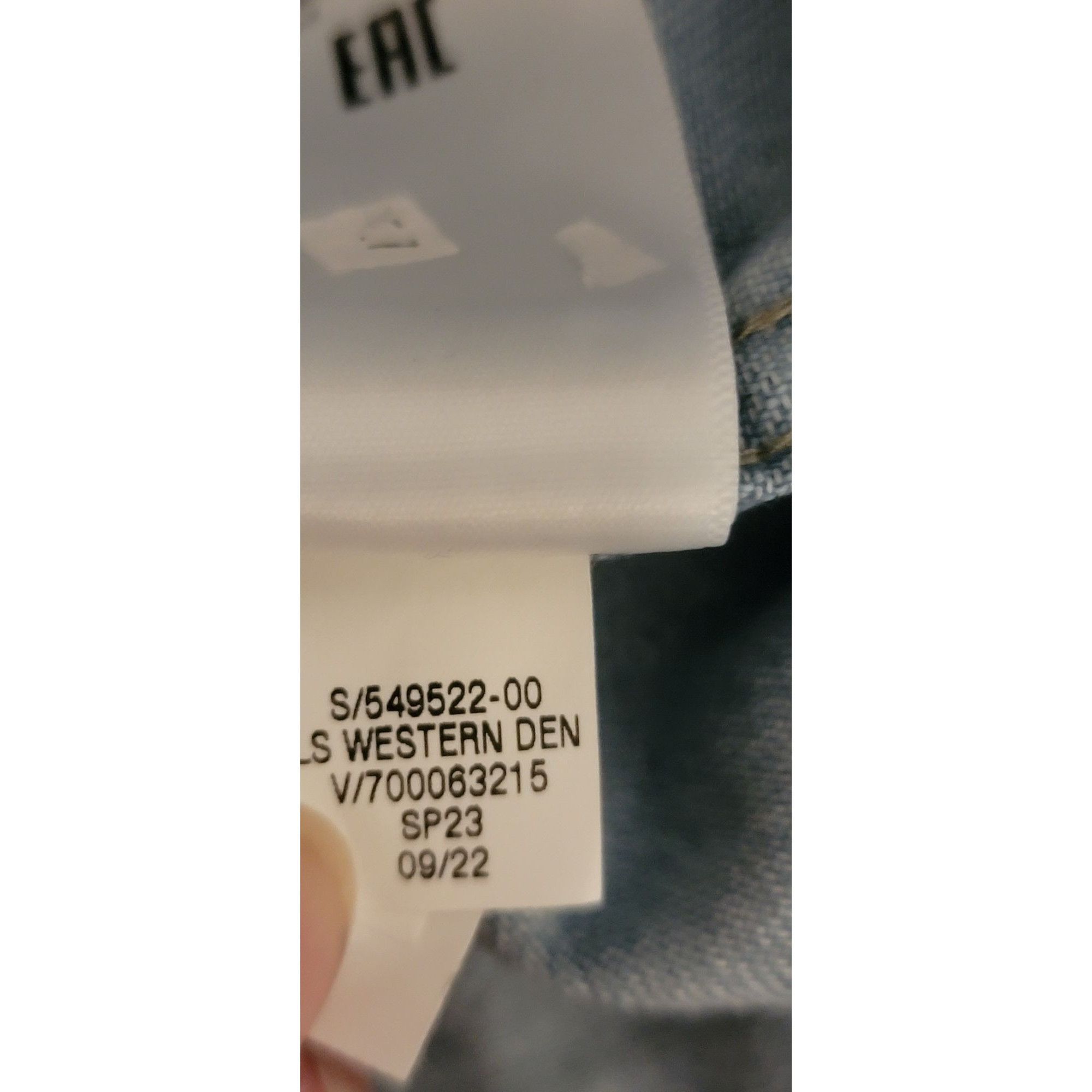 Banana Republic Banana Republic Men’s Light Wash Denim Western Shirt Medium Size US M / EU 48-50 / 2 - 8 Thumbnail