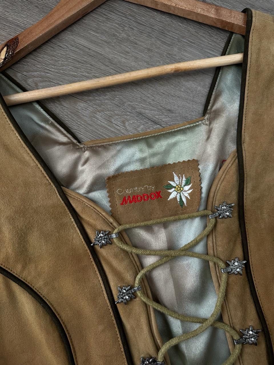 Japanese Brand × Vintage Vintage Maddox Leather W’S Japanese West Jacket Size US S / EU 44-46 / 1 - 5 Thumbnail