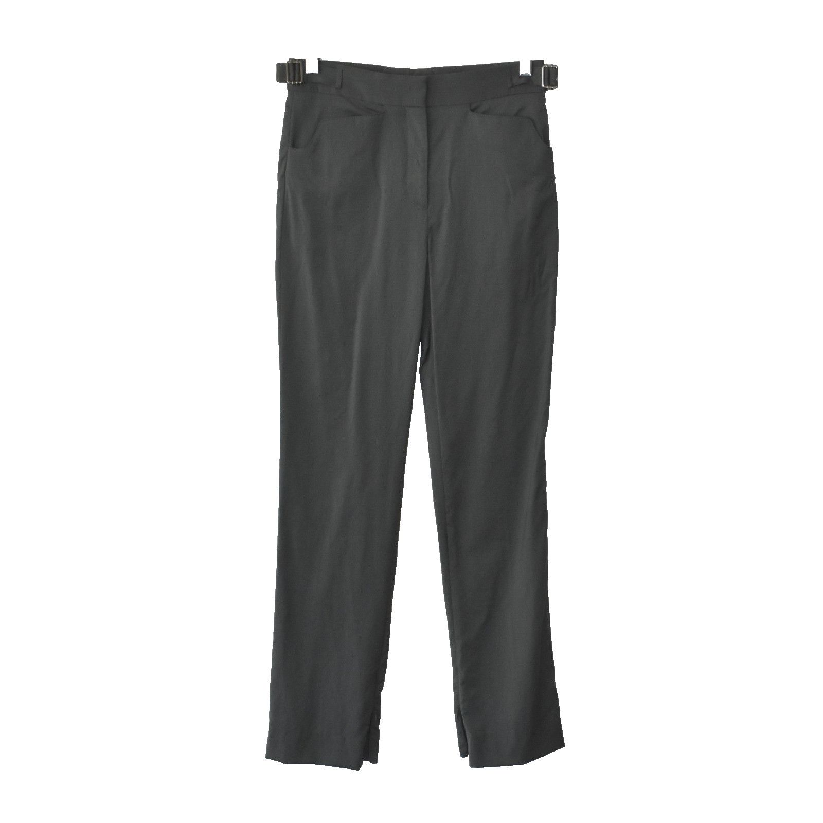 Cos COS Olive Twill Adjustable Strap Waist Ankle Zip Pants US 2 Size 26" / US 2 / IT 38 - 1 Thumbnail