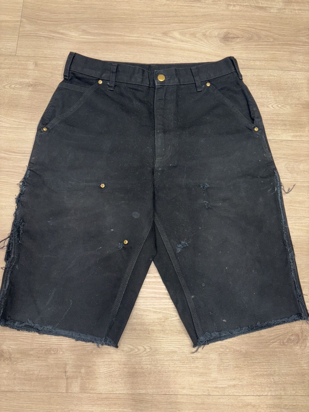Carhartt workwear cutoff shorts