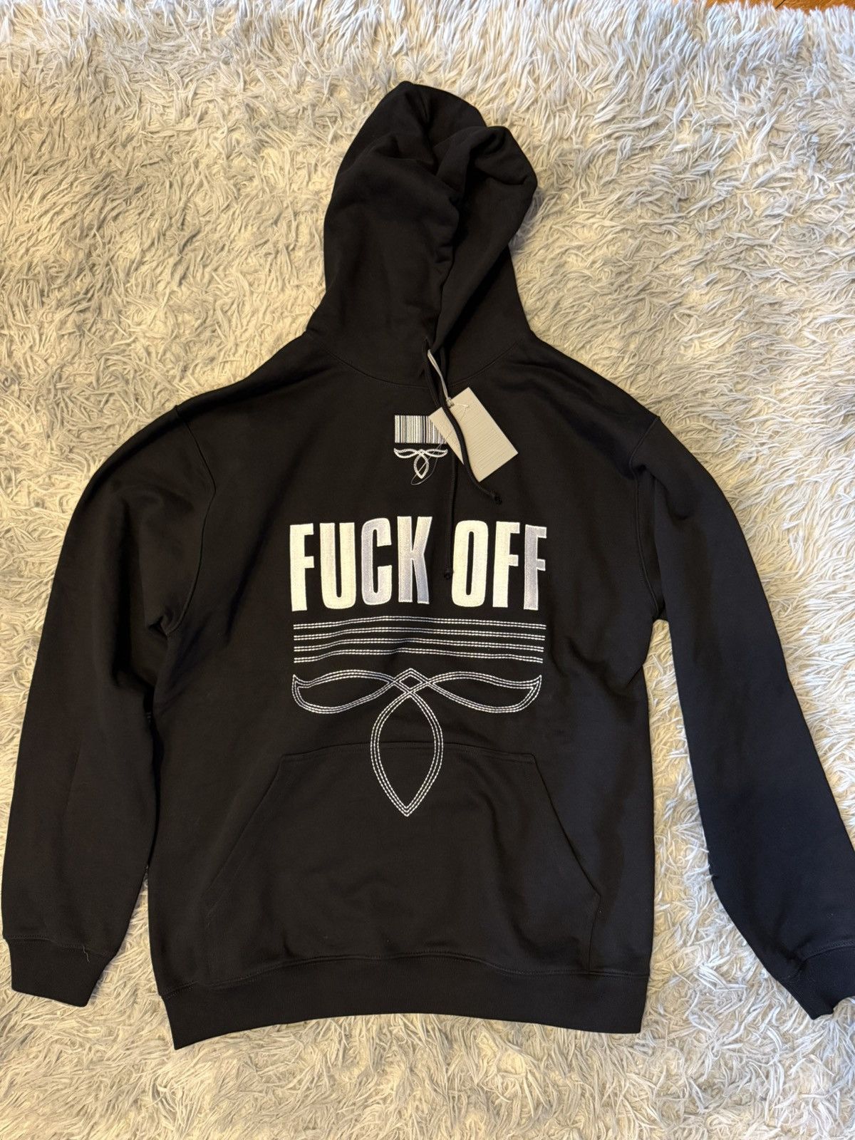 VTMNTS f**k off hoodie Size US S / EU 44-46 / 1 - 1 Thumbnail