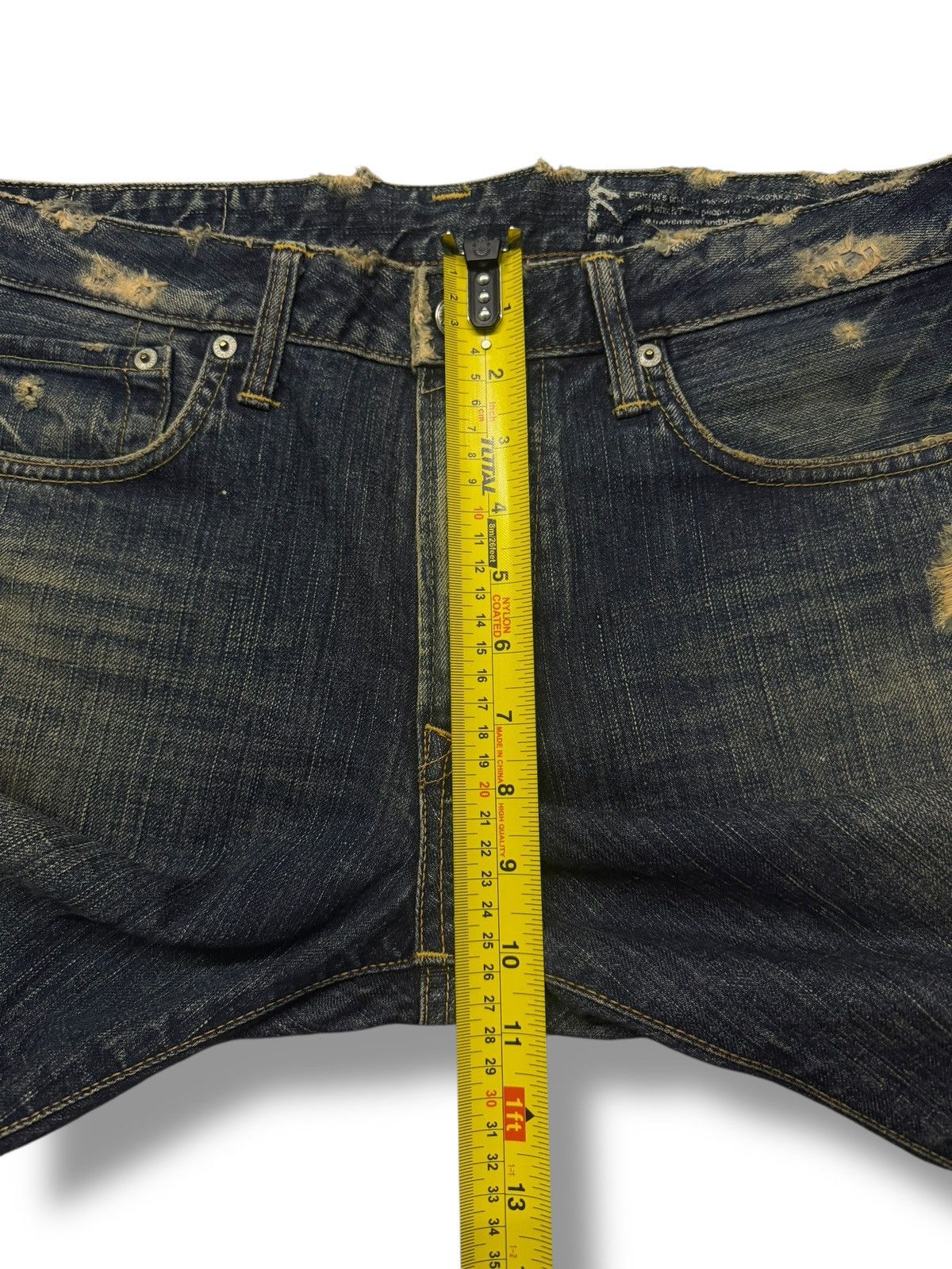 Edwin Vintage 00s EDWIN 502R Japanese Denim Jeans | Vintage Fade Size US 34 / EU 50 - 16 Thumbnail