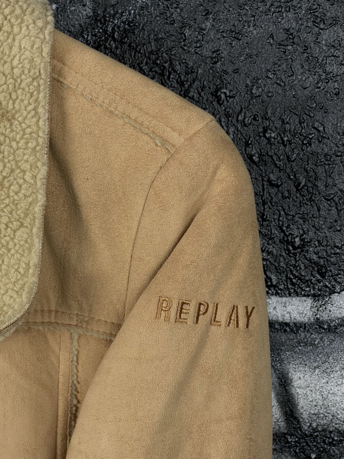 Replay Replay Vintage Italian Sheepskin Jacket Women’s Size Small Size S / US 4 / IT 40 - 10 Thumbnail