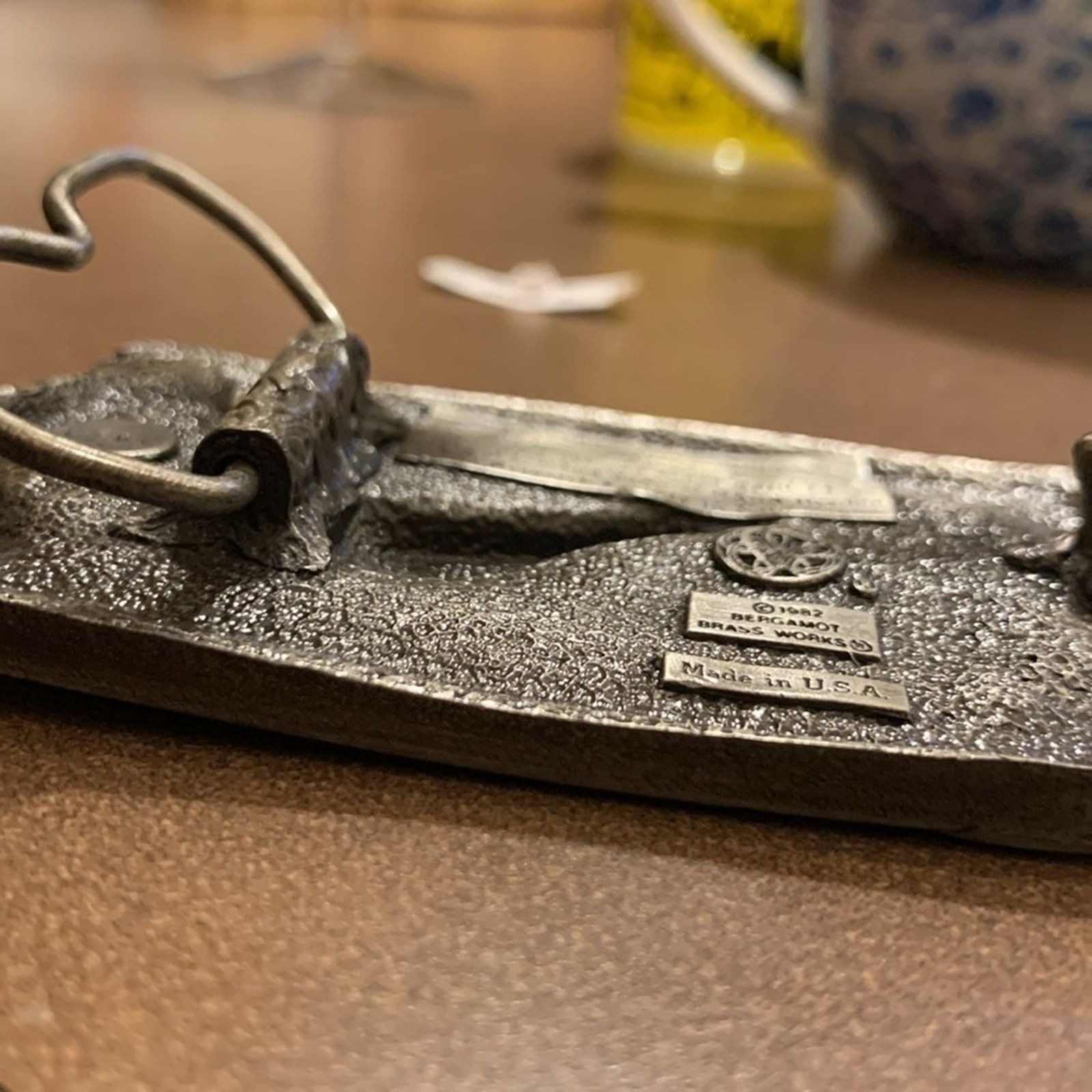 Vintage 1982 Space Shuttle Columbia pewter NASA belt buckle Size ONE SIZE - 8 Thumbnail