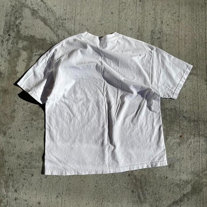 Nike Y2K Green Nike Print White Tshirt | Grailed