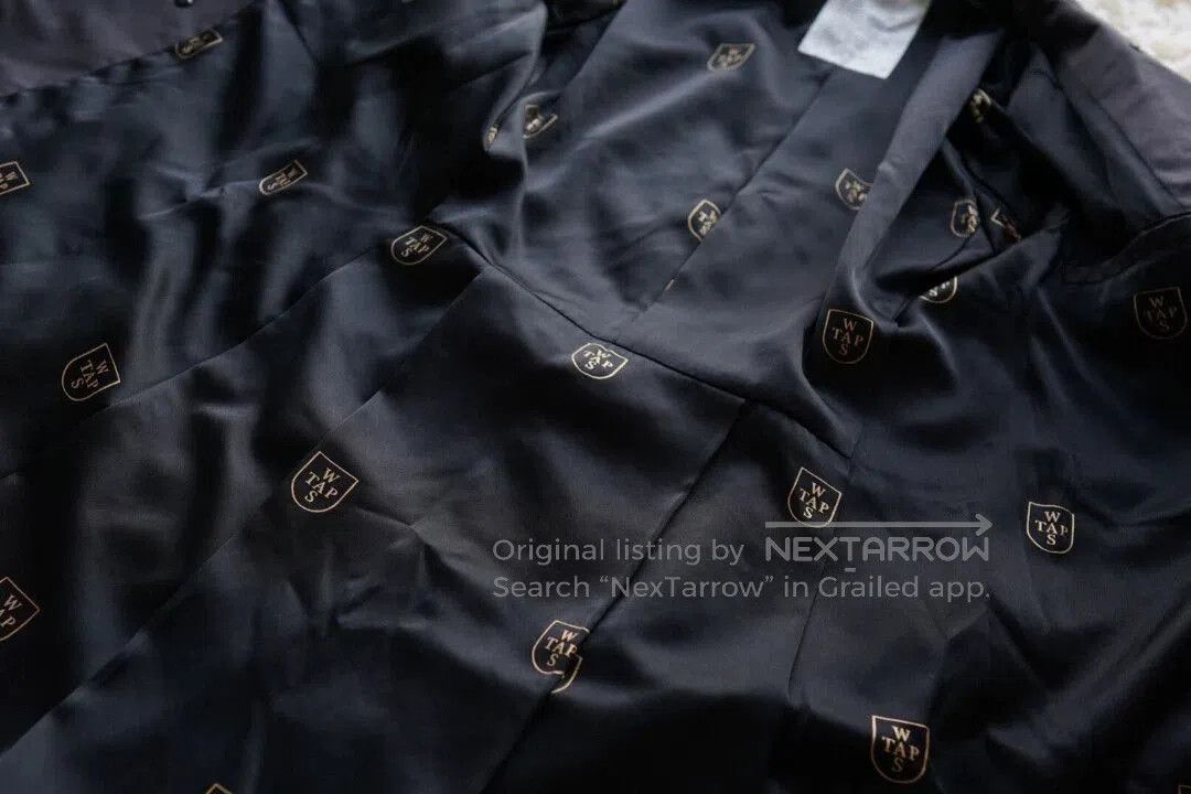 Wtaps Black Double-Breasted Long Coat Size S. Size US S / EU 44-46 / 1 - 3 Thumbnail