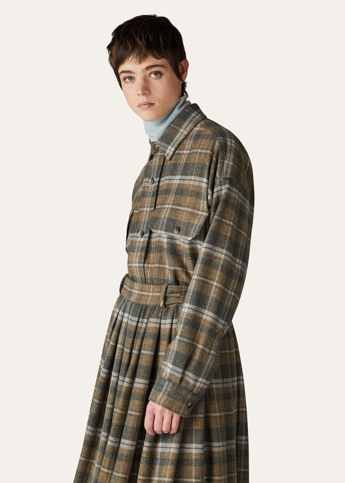 Loro Piana o1srvl11e0924 Alvar Cashmere Shirt Jacket in Multicolor Size XS / US 0-2 / IT 36-38 - 3 Thumbnail