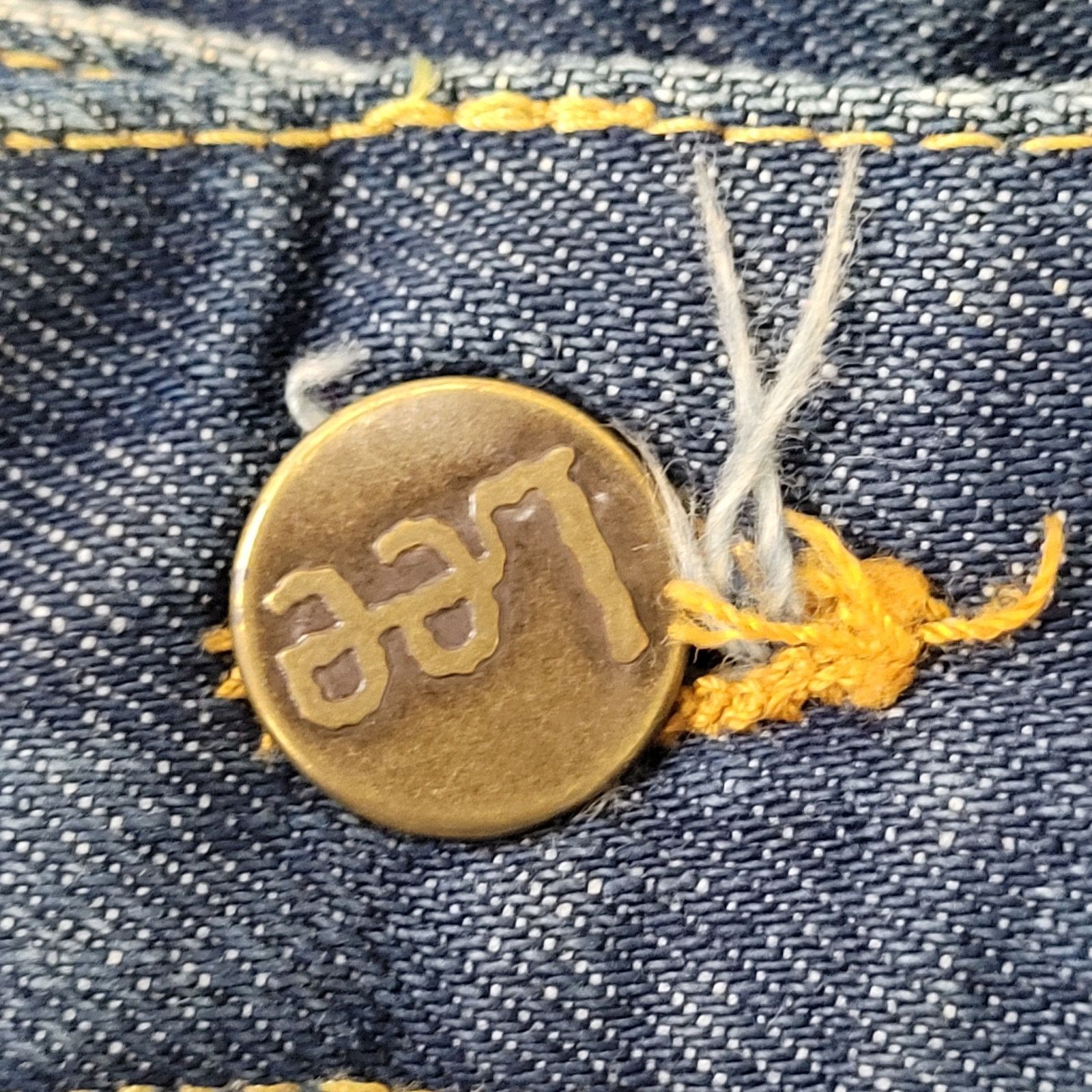 Lee Vintage 60s LEE Bootcut Jeans 36x34 Creased TALON Dark-Wash Size US 36 / EU 52 - 8 Thumbnail