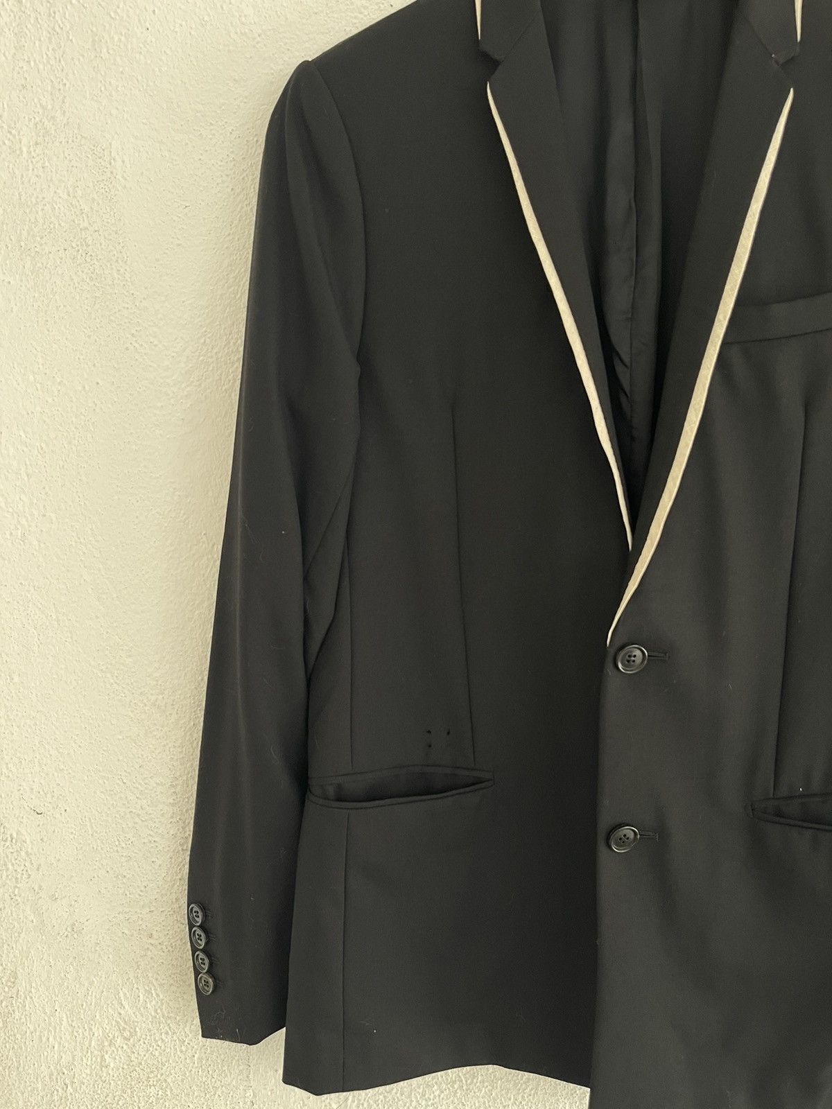 Dior Dior Homme Hedi Slimane Blazer Virgin Wool Size 38R - 3 Thumbnail