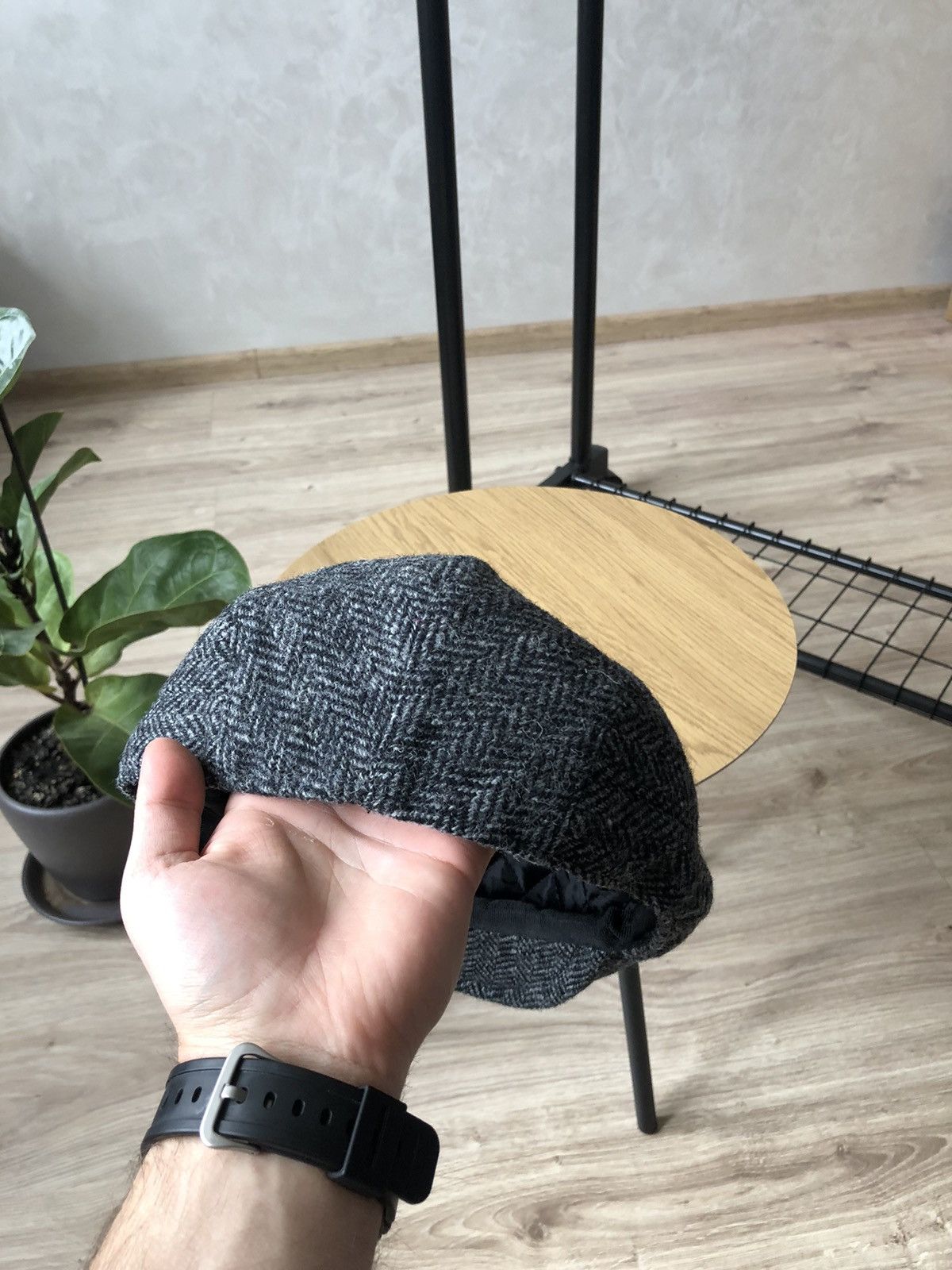 Harris Tweed × Vintage Vintage Harris Tweed Wool Cap Hat Size ONE SIZE - 2 Thumbnail