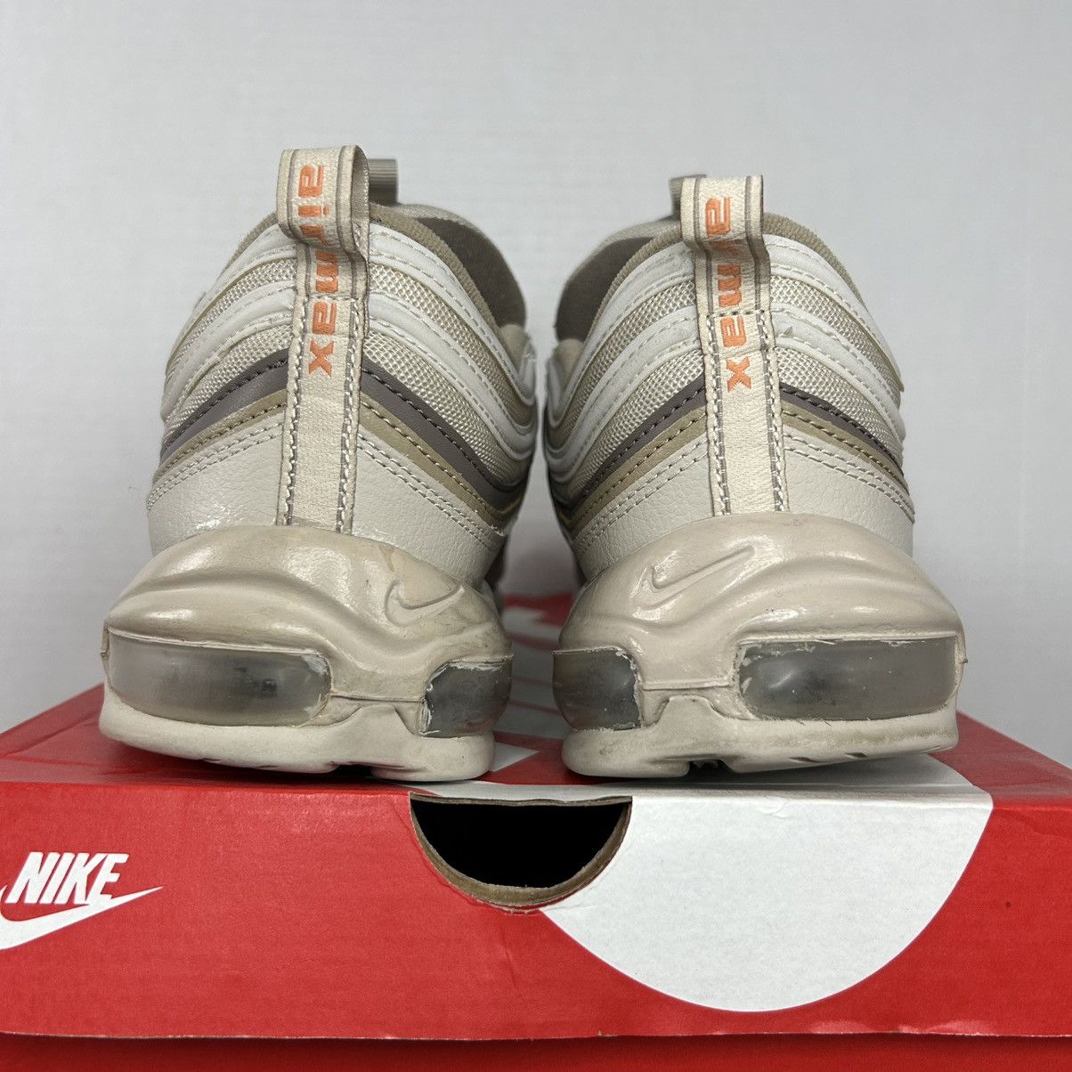 Nike Nike Air Max 97 Cream Khaki Size M12/W13.5 Size US 12 / EU 45 - 3 Thumbnail