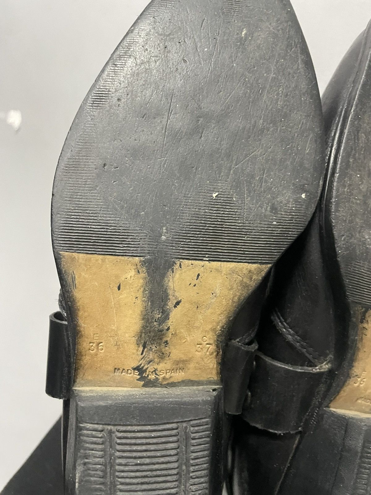 A.S.98 Western vibe gothic moto boots avant garde leather Size US 7 / IT 37 - 7 Thumbnail