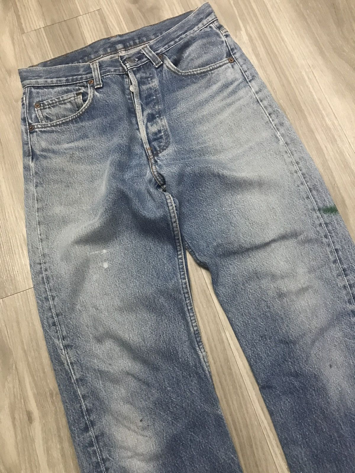 Levi's × Levi's Vintage Clothing × Vintage Vintage 80s Iconic Levis 501 Denim Jeans Size US 28 / EU 44 - 2 Thumbnail