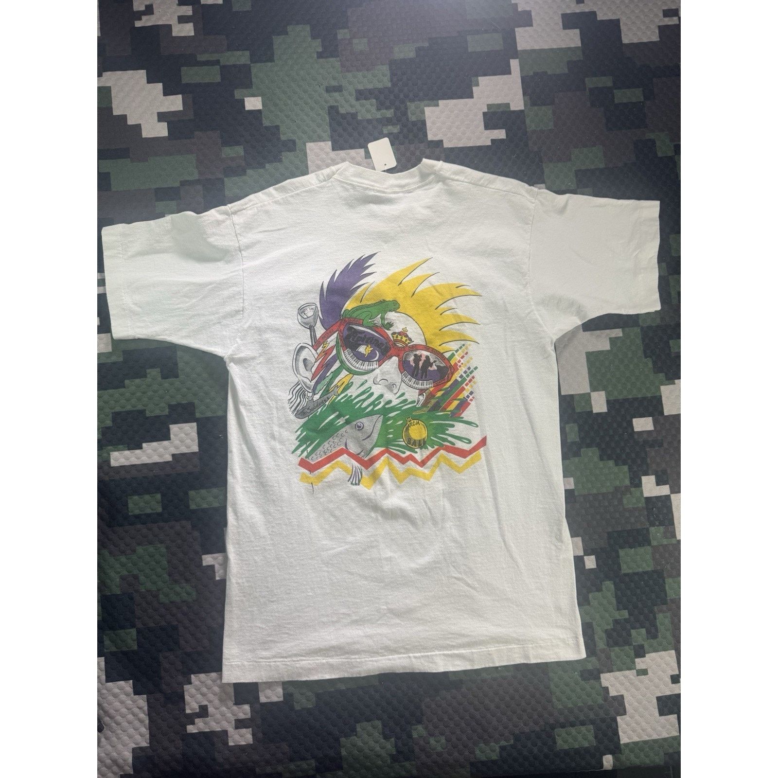 Fruit Of The Loom Vintage 1993 Tipitina’s New Orleans Jazz Festival L Rare Size US L / EU 52-54 / 3 - 9 Thumbnail