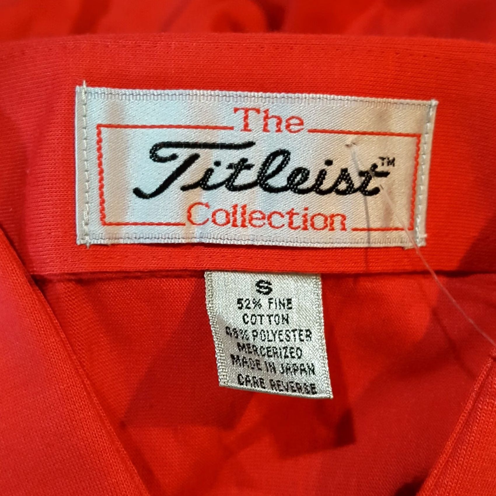 Titleist VINTAGE Titleist Golf Red Pocket Polo Shirt S Men Short Sleeve Collared Shirt Polo Red Vintage 90s Preppy Japan PGA Athletic Casual Sports Size US S / EU 44-46 / 1 - 7 Thumbnail
