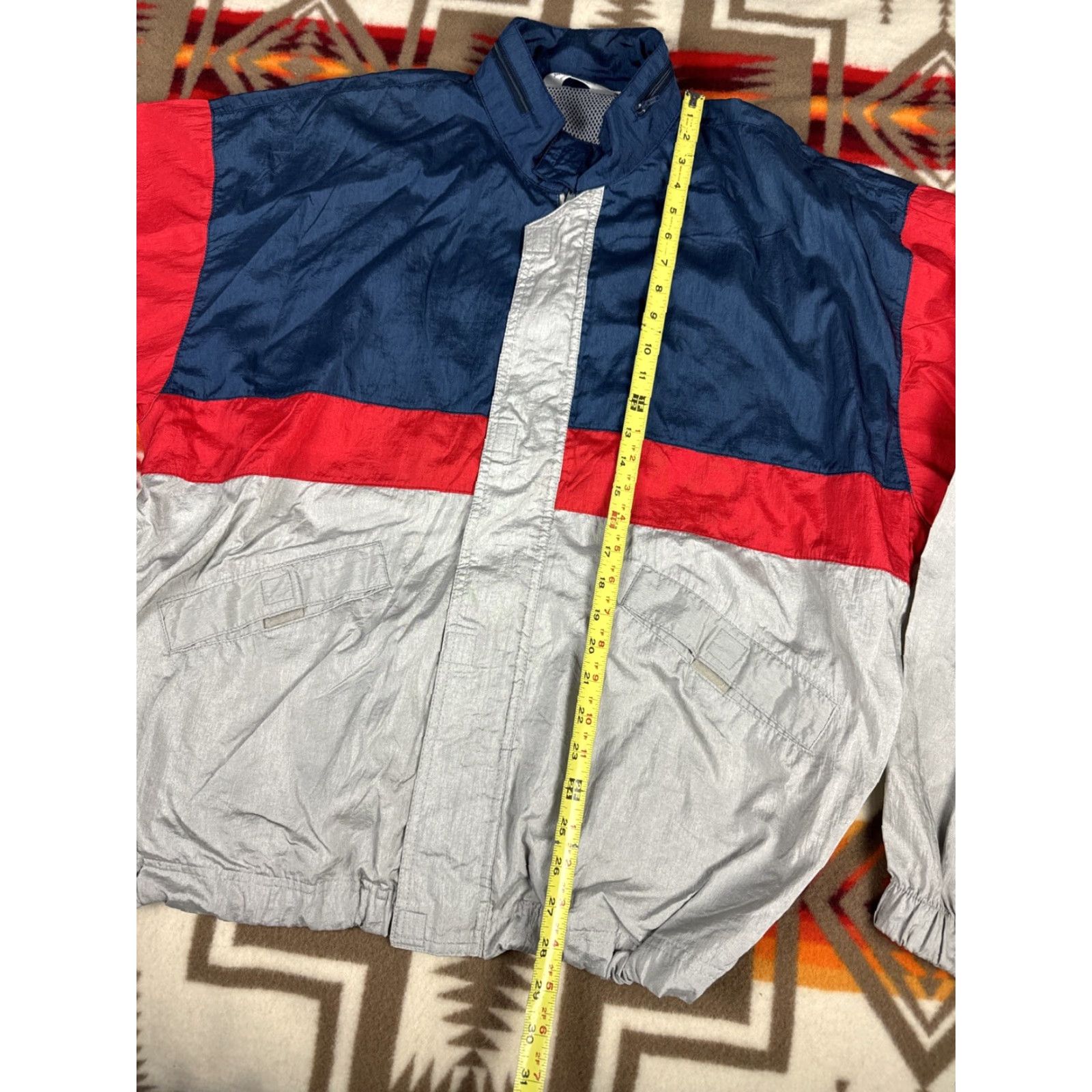 Vintage VINTAGE Silver Lining Breathable Windbreaker Jacket L Men 90s Silver Windbreaker Bonner Light 90s L Mens Size US L / EU 52-54 / 3 - 3 Thumbnail