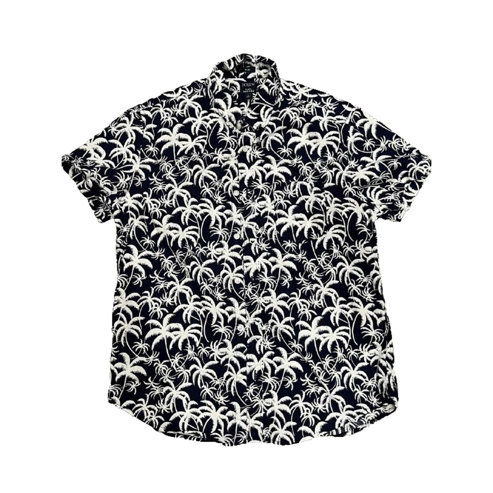J.Crew J.Crew Short-sleeve Y2K Casual Beach Men Black L A003167 Size US L / EU 52-54 / 3 - 1 Thumbnail