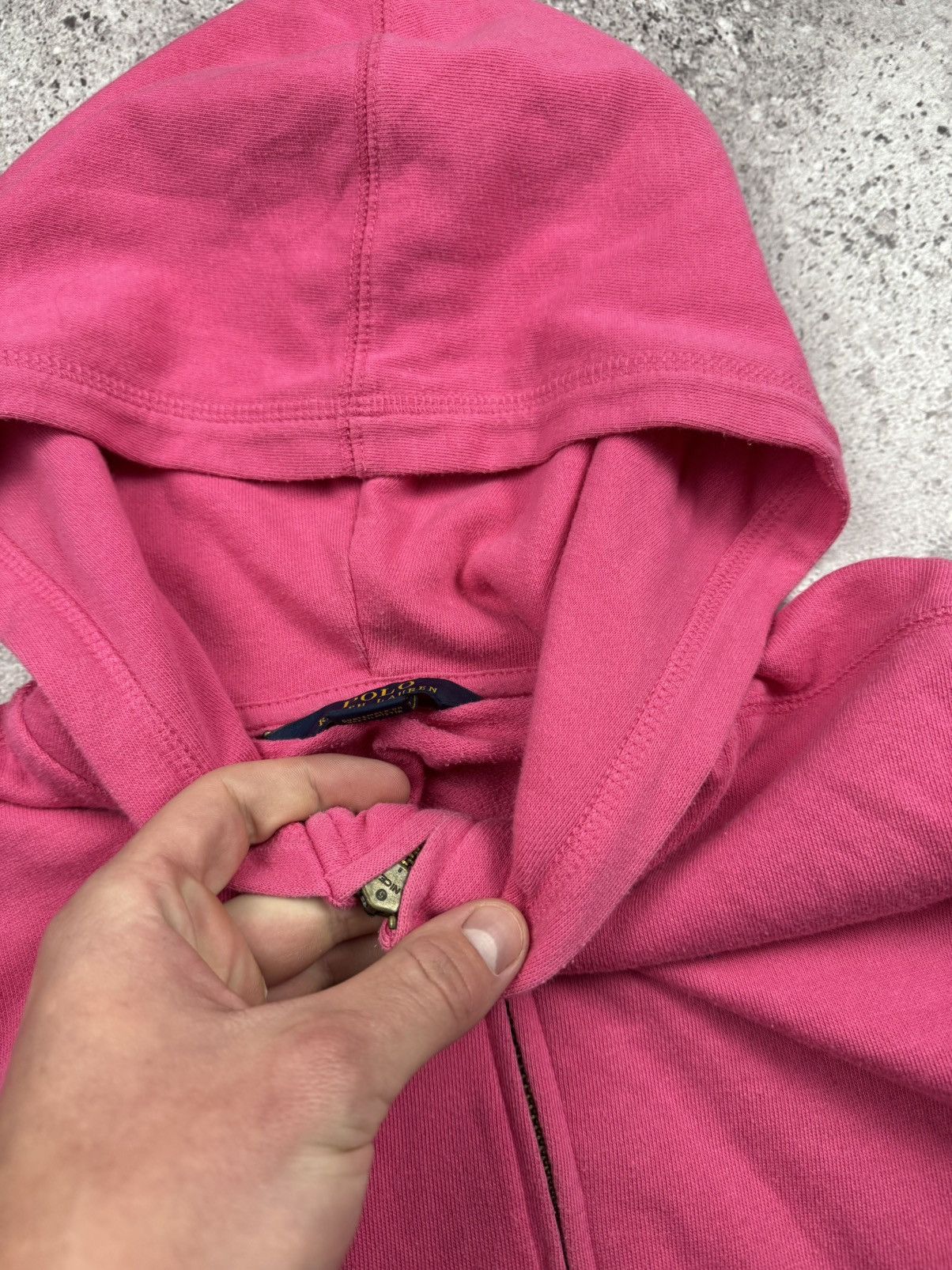 Polo Ralph Lauren VINTAGE POLO RALPH LAUREN PINK ZIP HOODIE LGB STYLE JAPANESE Size US S / EU 44-46 / 1 - 5 Thumbnail