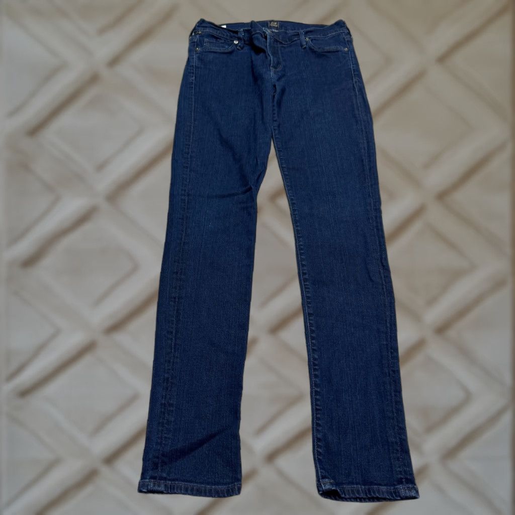 Citizens Of Humanity Citizens of Humanity Avedon Jeans Skinny Denim Women 30x31 Dark Blue 5-Pocket Stretch City Streetwear Mens Womens Size 30" / US 8 / IT 44 - 1 Thumbnail