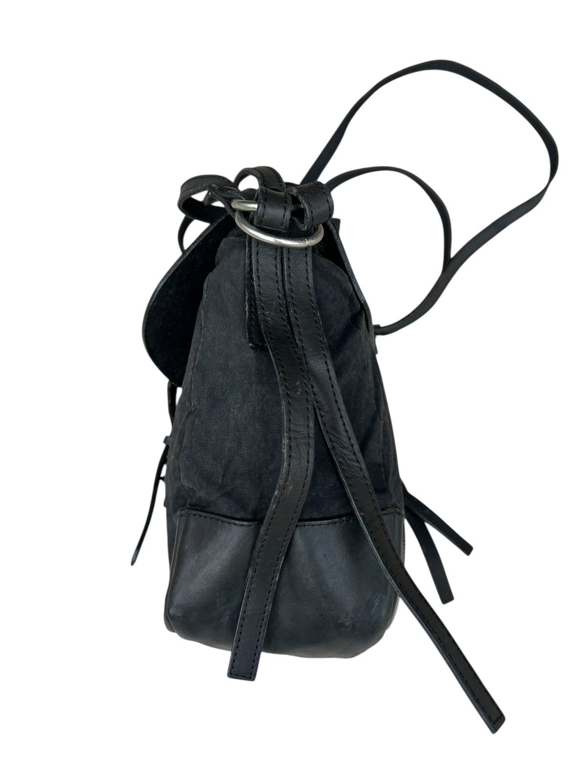 Leather × Yohji Yamamoto 2004 Yohji Yamamoto Y’s Leather Bag Size ONE SIZE - 10 Thumbnail