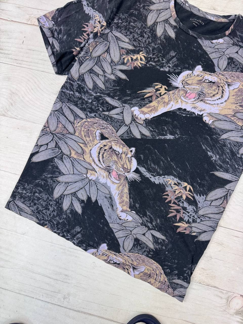 Allsaints Allsaints Chokai SS Crew Tiger T Shirt Size US M / EU 48-50 / 2 - 2 Thumbnail