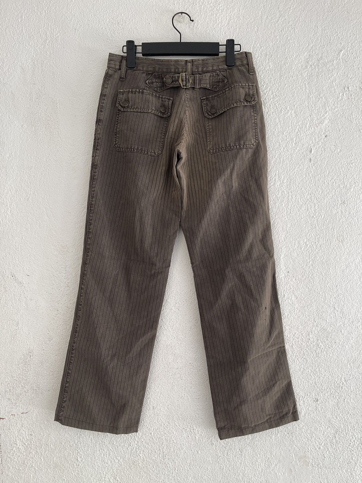Dolce & Gabbana Dolce Gabbana Striped Pants Size US 29 - 2 Thumbnail