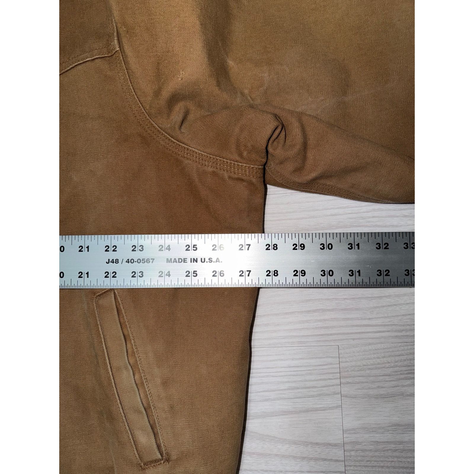 Carhartt Carhartt Vintage 90s Santa Fe J13BRN Red Lined Size Mens 2XL Size US XXL / EU 58 / 5 - 5 Thumbnail