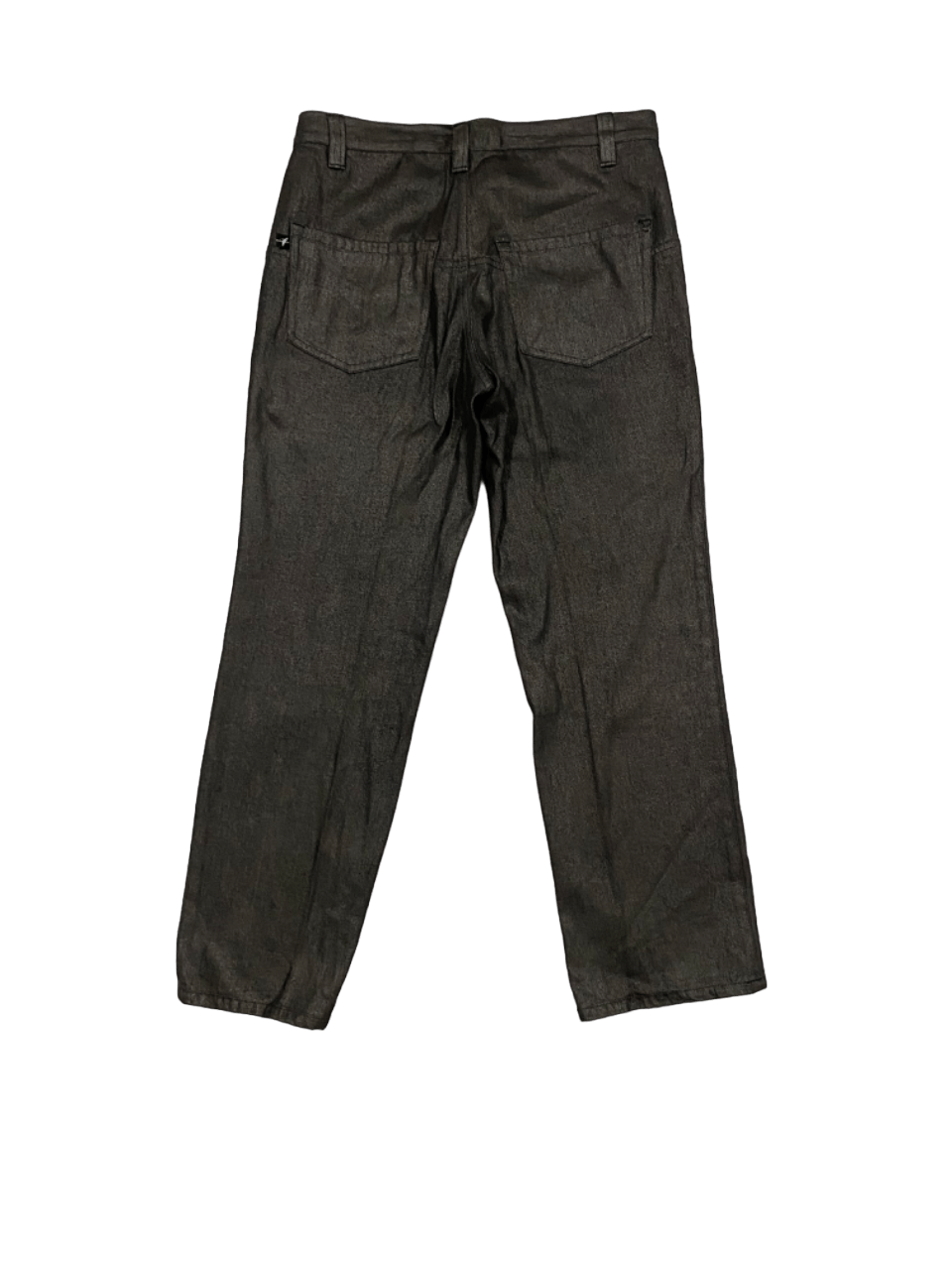 If Six Was Nine Japanese Kawai Okoda Wax Jeans Bush Pants Size US 32 / EU 48 - 2 Thumbnail