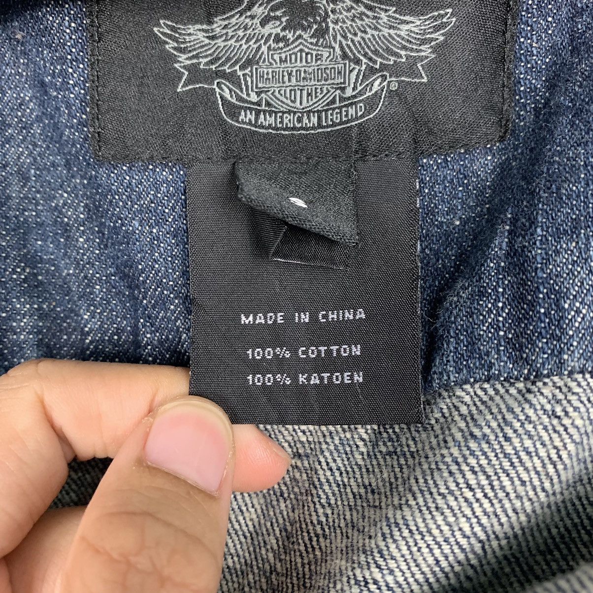 Harley Davidson Harley Davidson Denim Jacket Size US S / EU 44-46 / 1 - 17 Thumbnail