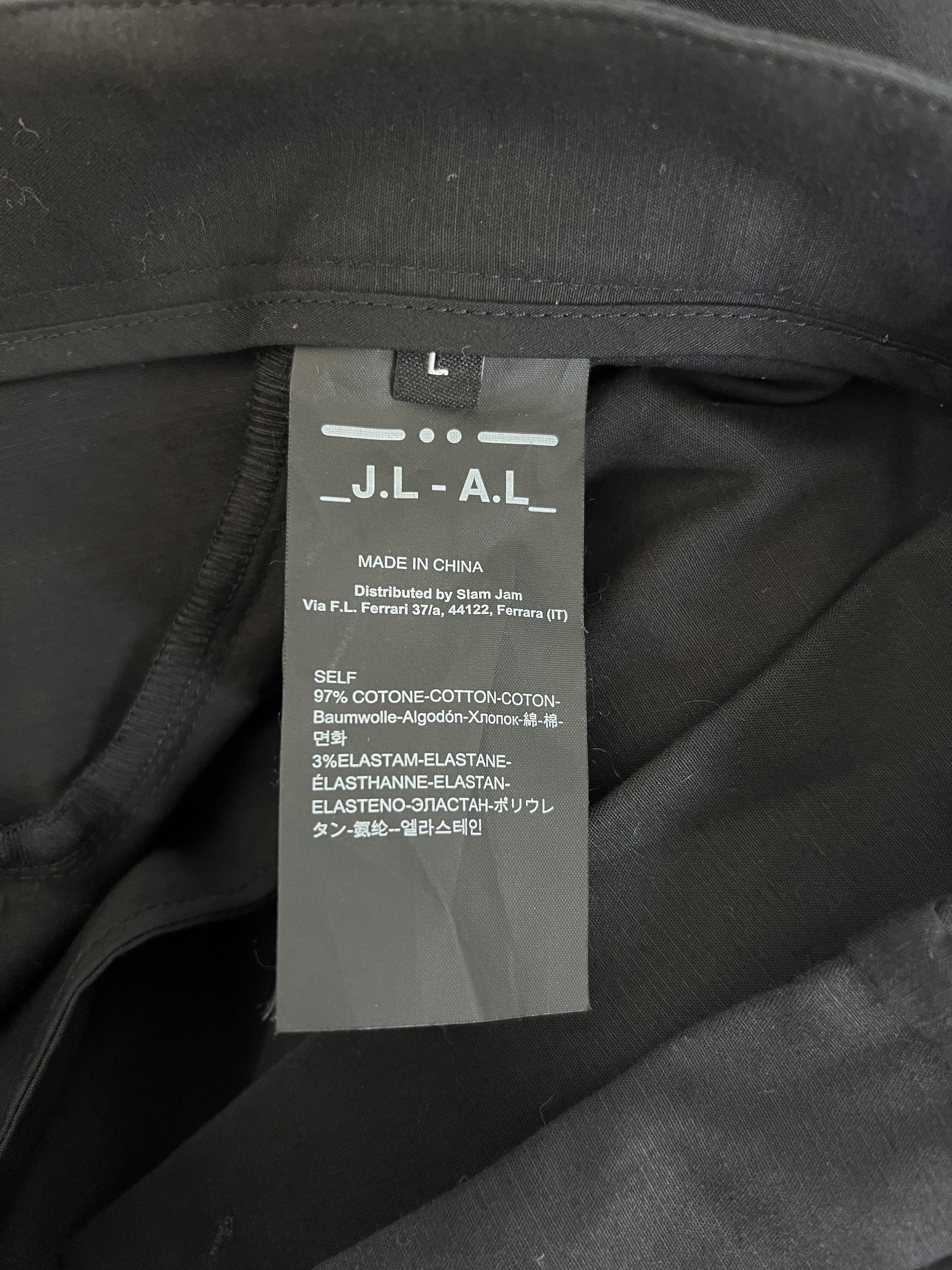 _J.L-A.L_ JLAL Brace Trousers in Black Size US 34 / EU 50 - 7 Thumbnail