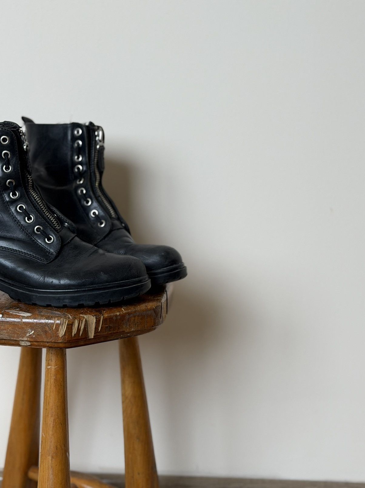 Western Rise Ankle boots guidi style desert western brown vintage style Size US 7 / IT 37 - 3 Thumbnail